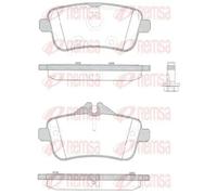 Brake pads Front Axle 1503.10 REMSA for MERCEDES-BENZ M-CLASS CLA Coupe GLE GLS