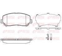 Brake pads Front Axle 1513.24 REMSA for JEEP CHEROKEE