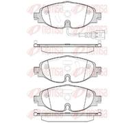 REMSA 1515.01 Brake pad set