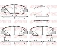 REMSA 1583.02 Brake pad set