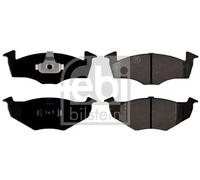 Brake Pad set 16072 by Febi Bilstein Front Axle - Single set