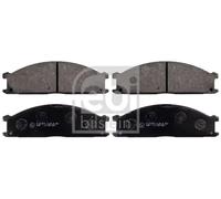 Brake pads Front Axle 16265 FEBI BILSTEIN for NISSAN URVAN Bus TERRANO PICK UP