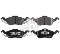 Brake pads Front Axle 16279 FEBI BILSTEIN for FORD FOCUS I FOCUS I Saloon