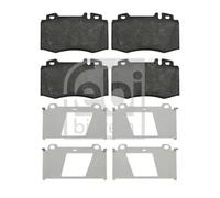 Brake Pads Set fits MERCEDES S320 W220 Front 3.2 3.2D 98 to 05 A0034205820 Febi