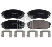Brake pads Front Axle 16471 FEBI BILSTEIN for KIA SORENTO I SORENTO I VAN