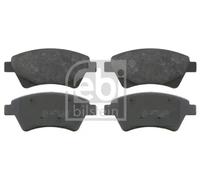 Brake Pads Set fits RENAULT KANGOO 1.9D Front 2000 on F9Q790 410601241R Febi New