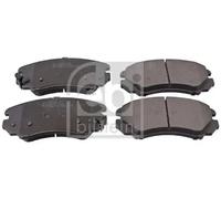 FEBI 16489 BRAKE PAD SET DISC BRAKE Front