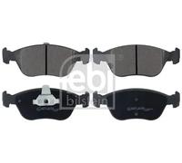Brake Pads Set fits VOLVO V70 87 2.3 Front 95 to 00 271587 271859 272343 Febi