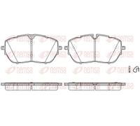 Brake pads Front Axle 1654.00 REMSA for PEUGEOT 308 II 308 SW II