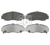 Brake Pads Set fits HONDA FR-V BE5 2.2D Front 2005 on N22A1 06450SEAJ00 Febi New
