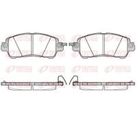 REMSA 1656.04 Brake pad set