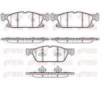 REMSA 1657.02 Brake pad set