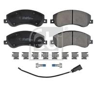 Brake Pads Set fits VW AMAROK 2.0D Front 10 to 22 2H0698151 2H0698151A Febi New