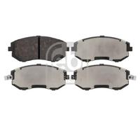 Brake pads Front Axle 16643 FEBI BILSTEIN for SUBARU IMPREZA Saloon FORESTER XV