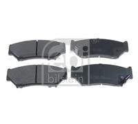 Brake Pads Set fits SUZUKI GRAND VITARA Mk1 2.0D Front 01 to 05 RHW Febi Quality