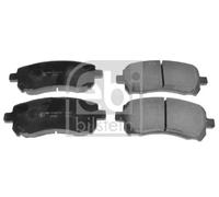 Brake pads Front Axle 16660 FEBI BILSTEIN for SUBARU IMPREZA Saloon LEGACY Mk II