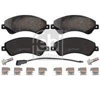 Brake pads Front Axle 16673 FEBI BILSTEIN for FORD TRANSIT Bus TRANSIT Van