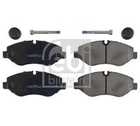 Brake Pads Set fits VW CRAFTER 2E 2.0D Front 11 to 16 JZW698151AB 2E0698151 Febi