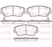 REMSA 1676.02 Brake pad set