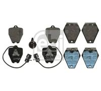 Brake pads Front Axle 16762 FEBI BILSTEIN for AUDI A8 D2