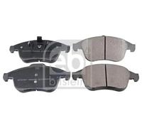 Brake Pads Set fits RENAULT SCENIC Mk3 1.5D Front 2009 on K9K836 410600011R Febi