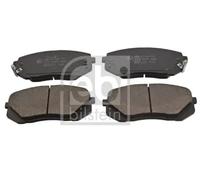 Brake Pads Set fits KIA CARENS Mk3 2.0D Front 2006 on With ABS D4EA 58101D4A15