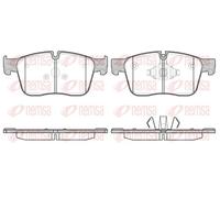 Brake pads Front Axle 1683.00 REMSA for JAGUAR XE XF II F-PACE XF SPORTBRAKE