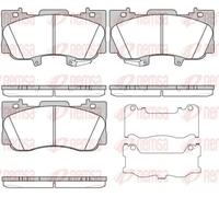 Brake pads Front Axle 1685.02 REMSA for FORD USA MUSTANG Coupe