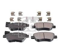 febi bilstein 16876 Brake Pad Set with fastening material, 1 unit