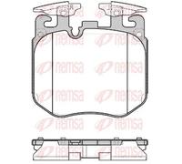 REMSA 1690.00 Brake pad set