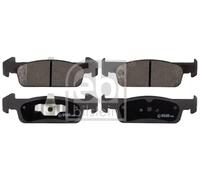 Brake pads Front Axle 16976 FEBI BILSTEIN for DACIA RENAULT