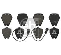 Brake Pads Set fits AUDI A8 D2 6.0 Front 01 to 02 AZC 4A0698151B 4A0698151D Febi