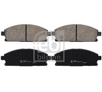 Brake pads Front Axle 170241 FEBI BILSTEIN for NISSAN X-TRAIL I