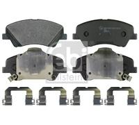 Brake Pads Set fits KIA STONIC YB 1.6D Front 2017 on 58101H5A25 58101H8A00 Febi