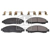 febi bilstein 170899 Brake Pad Set with fastening material, 1 unit