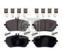 Brake Pads Set fits MERCEDES A200D 2.0D Front 2018 on OM654.920 A0004206902 Febi