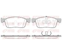 REMSA 1719.00 Brake pad set