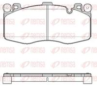 Brake pads Front Axle 1733.00 REMSA for BMW X5 X6