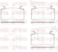 REMSA 1759.12 Brake pad set