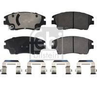 FEBI BILSTEIN Brake pad set HYUNDAI,KIA 177321 58101D3A00,58101D3A10,58101D3A11 58101D7A10,58101F2A50,58101D3A00,58101D7A10