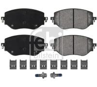 Brake Pads Set fits RENAULT CLIO MK5 1.0 Front 2019 on 410608885R Febi Quality