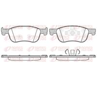 REMSA 1776.00 Brake pad set