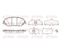 Brake pads Front Axle 1787.10 REMSA for LEXUS UX