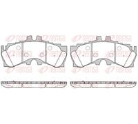 REMSA FRONT LEFT DISC BRAKE BRAKE PAD SET 178900