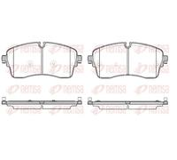 REMSA 1815.00 Brake pad set