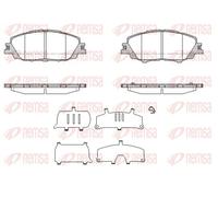 Brake pads Front Axle 1870.00 REMSA for TOYOTA PRIUS PHV COROLLA Saloon