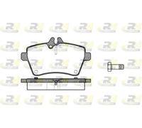 Brake pads Front Axle 21144.00 ROADHOUSE for MERCEDES-BENZ A-CLASS