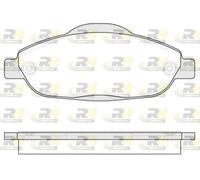 Brake pads Front Axle 21323.00 ROADHOUSE for PEUGEOT 308 I 308 SW I 308 CC 5008