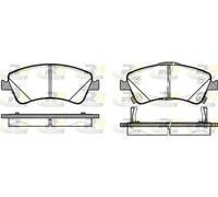 Brake pads Front Axle 21341.02 ROADHOUSE for TOYOTA AVENSIS Saloon AURIS VERSO