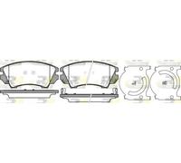Brake pads Front Axle 21375.12 ROADHOUSE for SAAB OPEL CHEVROLET VAUXHALL